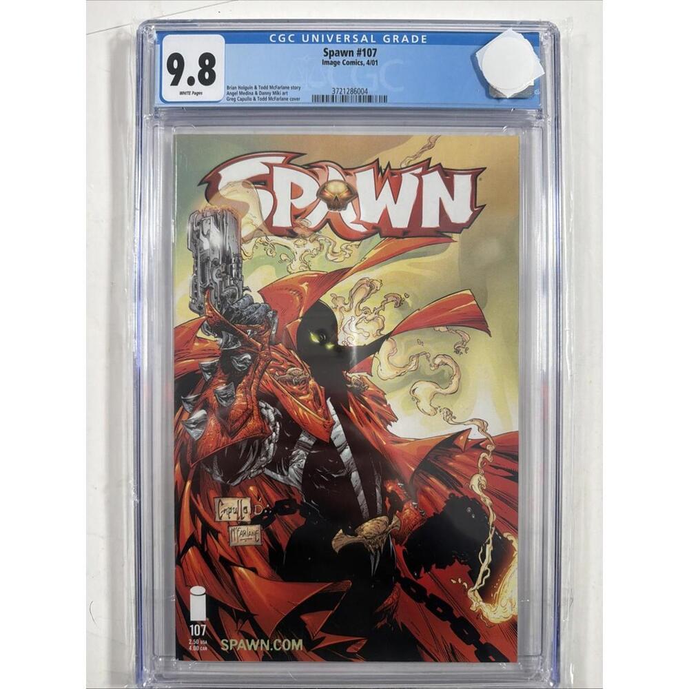 Spawn #107 (Image Comics April 2001) CGC 9.8